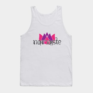 Namaste Lotus Flower Tank Top